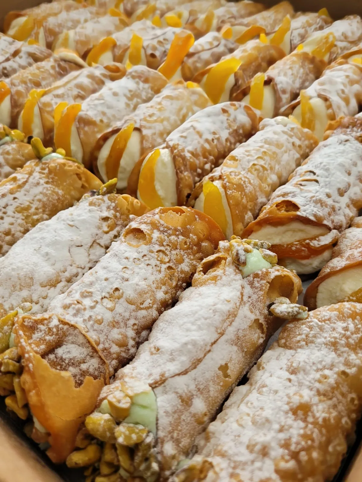 Cannoli artesanal do ateliê Joel Abreu